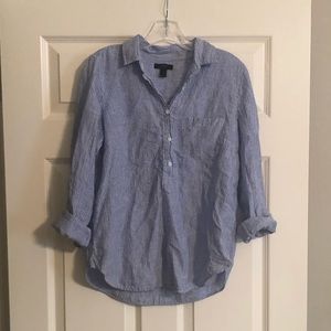 Button down linen shirt